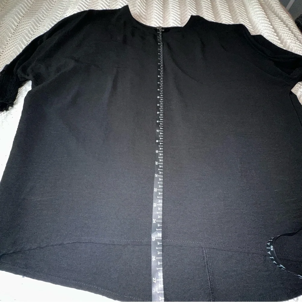 Sokoto Black Oversized Boxy Tunic- large - Picture 6 of 7